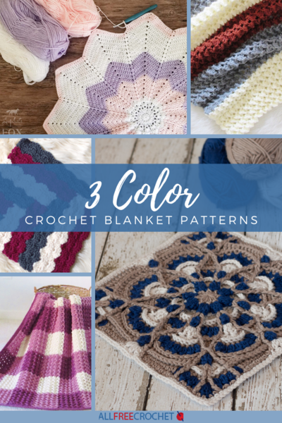3 Color Crochet Blanket Patterns 3 Color Crochet Blanket Patterns