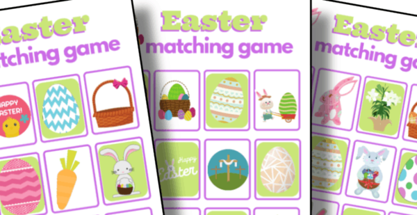 Easter Memory Matching Game Easter Memory Matching Game