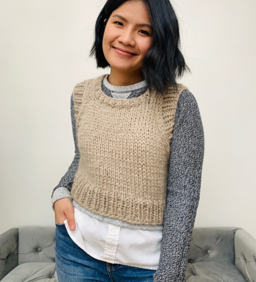 Knitted Sweater Vest Knitted Sweater Vest