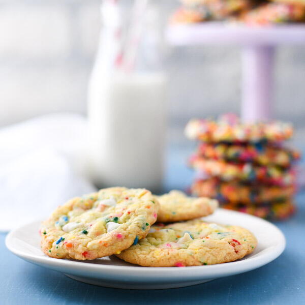 Funfetti Cake Mix Cookies Funfetti Cake Mix Cookies