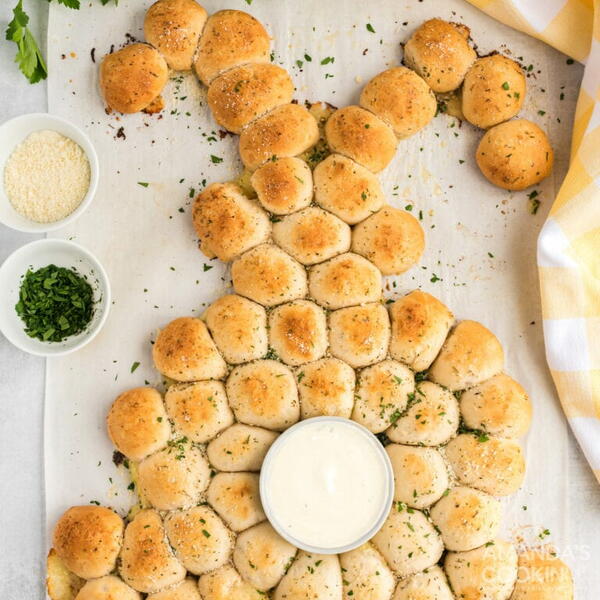 Easter Bunny Pull Apart Bread