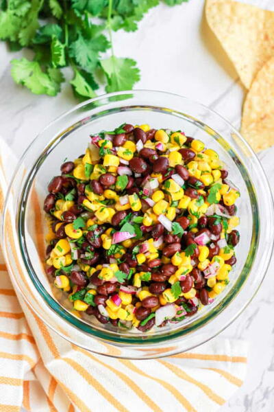 Black Bean Corn Salsa 10 Minute Prep Black Bean Corn Salsa (10 Minute Prep!)