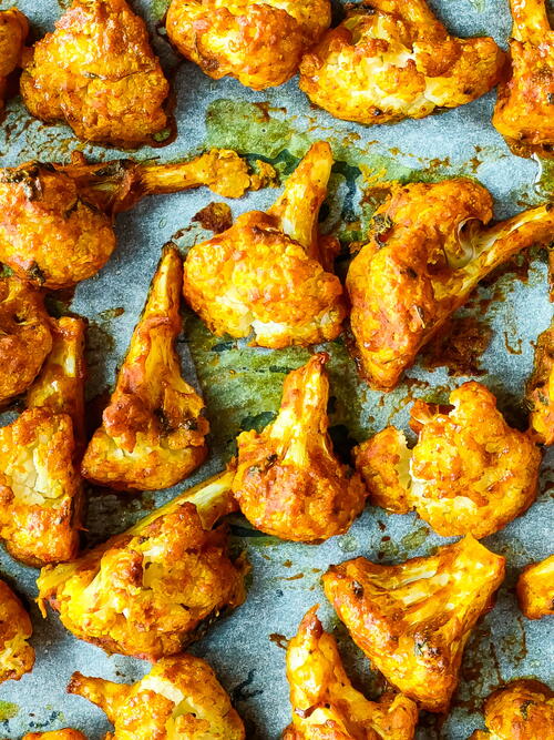 Easy Roasted Tandoori Cauliflower Wings Easy Roasted Tandoori Cauliflower Wings