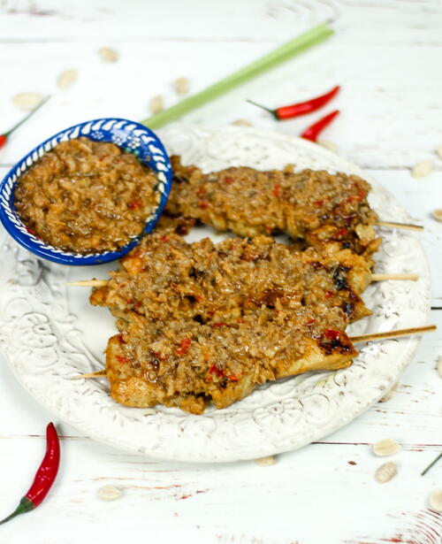 Malaysian Style Chicken Satay Malaysian Style Chicken Satay