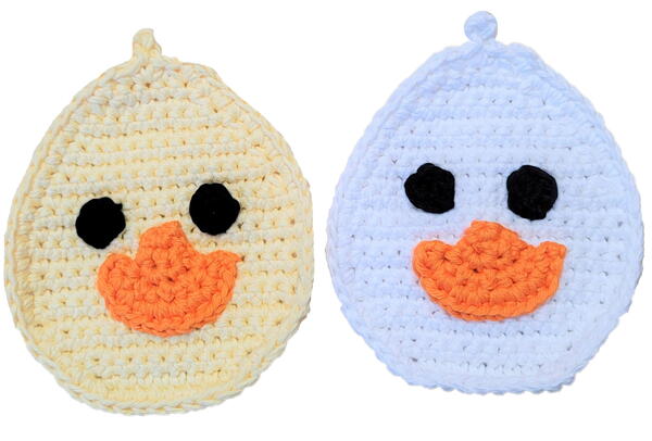 Smiling Duck Potholder Smiling Duck Potholder