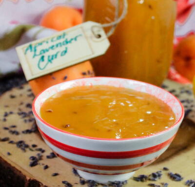 Apricot Curd With Lavender