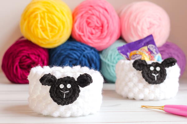Lamb Cup Mini Basket Lamb Cup Mini Basket