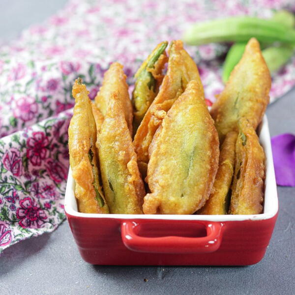 Bhindi Pakora Indian Gluten Free Okra Fritters Bhindi Pakora – Indian Gluten Free Okra Fritters