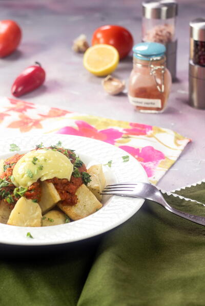 Patatas Bravas Spanish Vegetarian Tapas Patatas Bravas – Spanish Vegetarian Tapas