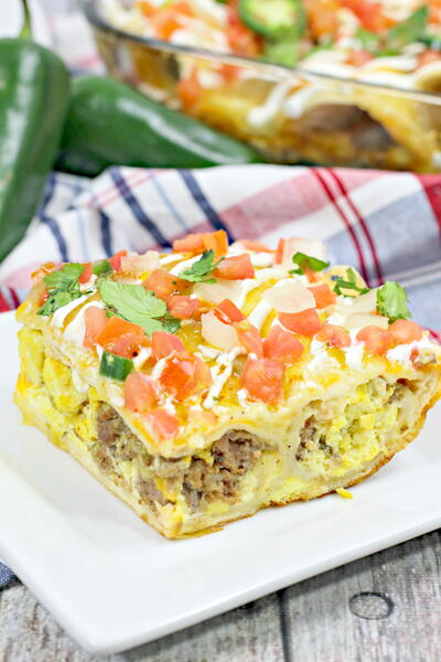 Mexican Breakfast Casserole Mexican Breakfast Casserole