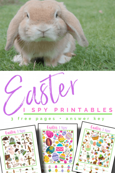 Easter I Spy Printable Easter I Spy Printable