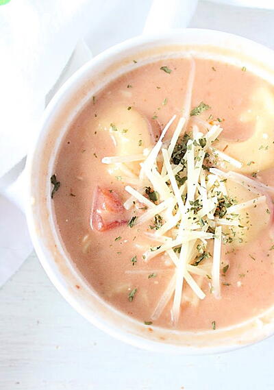 Slow Cooker Tortellini Soup Slow Cooker Tortellini Soup