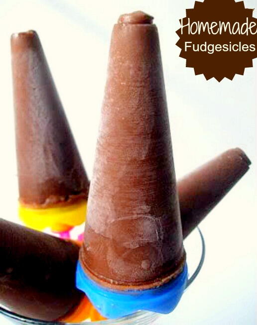 Homemade Fudgesicles Homemade Fudgesicles