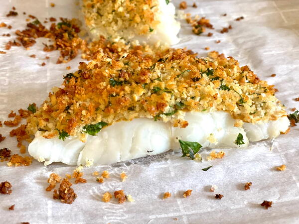 Baked Lemon Dijon Cod Baked Lemon Dijon Cod
