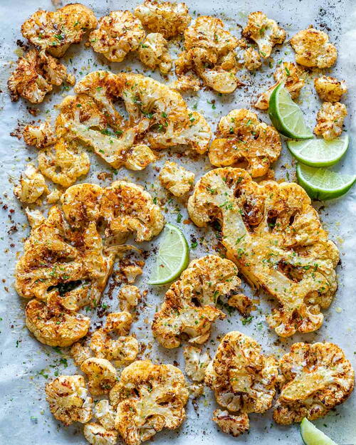 Roasted Cauliflower Steaks Recipe vegan Keto Paleo Roasted Cauliflower Steaks Recipe (vegan | Keto | Paleo)