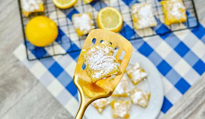 Easy 3 Ingredient Lemon Bars