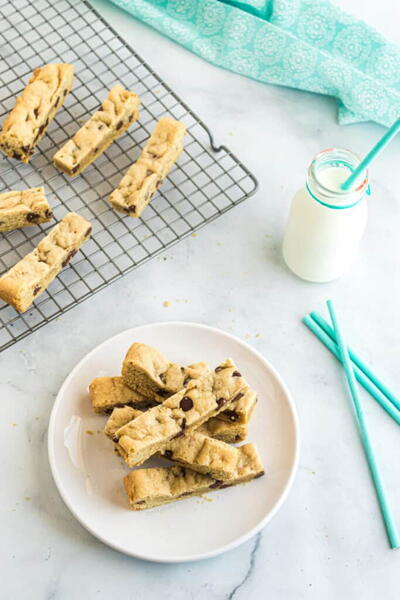 Chewy Chocolate Chip Cookie Sticks Chewy Chocolate Chip Cookie Sticks