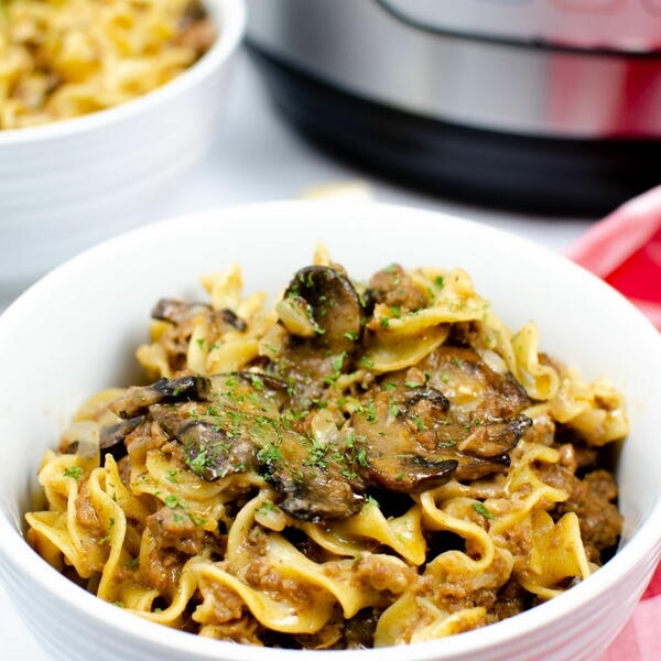 Instant Pot Beef Stroganoff Instant Pot Beef Stroganoff