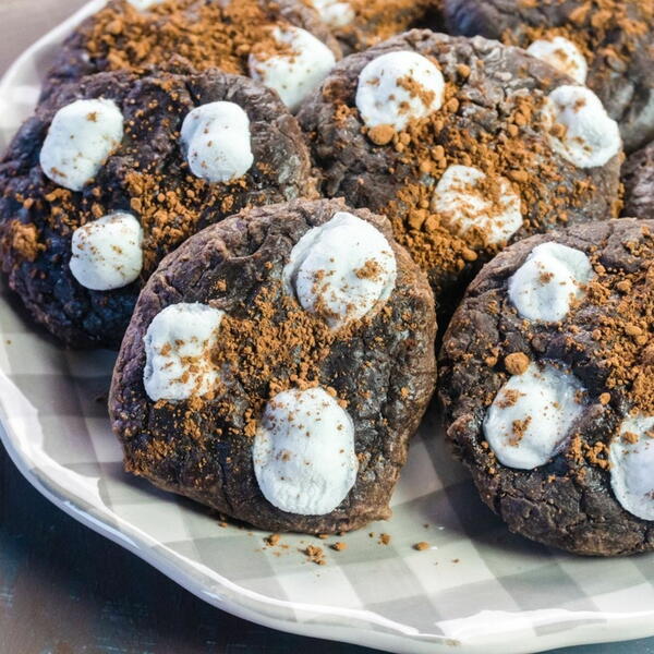 Hot Cocoa Cookies Hot Cocoa Cookies