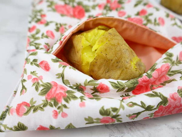 How To Sew Microwave Potato Bag How To Sew Microwave Potato Bag