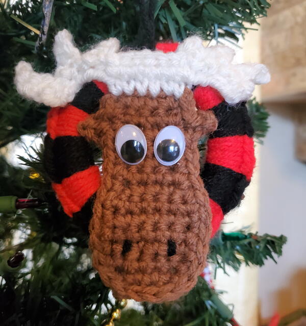 Moose Buffalo Plaid Ornament Moose Buffalo Plaid Ornament
