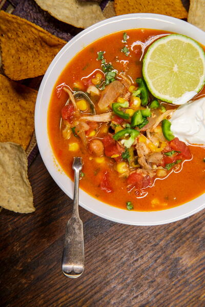 Delicious Chicken Tortilla Soup Recipe Delicious Chicken Tortilla Soup Recipe