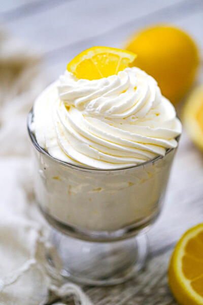 Keto Fluffy Lemon Burst Mousse Keto Fluffy Lemon Burst Mousse