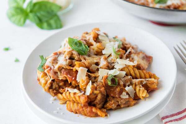 One Pan Pizza Pasta One Pan Pizza Pasta