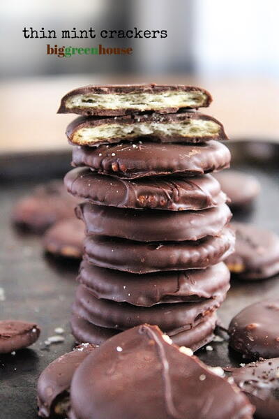 Thin Mint Crackers