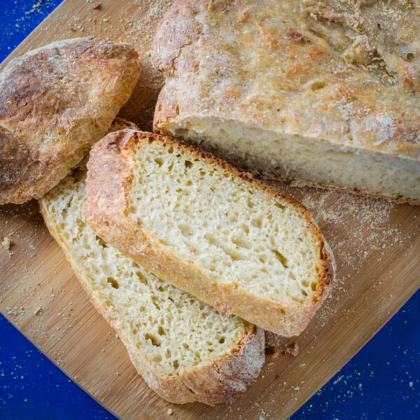 Slow Cooker Bread With Garlic And Parmesan Slow Cooker Bread With Garlic And Parmesan