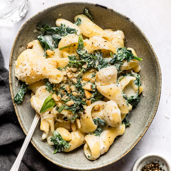 20 Minute Creamy Kale Pasta 20 Minute Creamy Kale Pasta