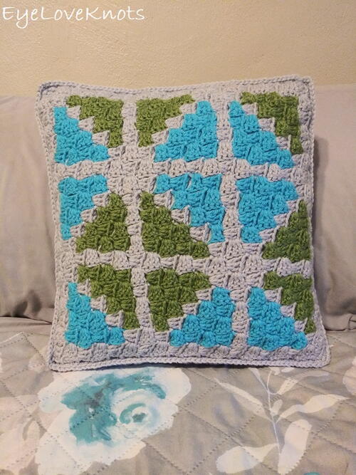 C2c Window Pane Throw Pillow C2c Window Pane Throw Pillow