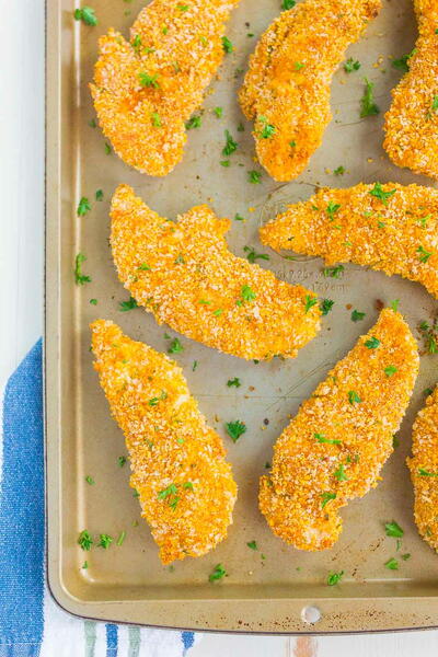 Easy Baked Chicken Tenders Easy Baked Chicken Tenders