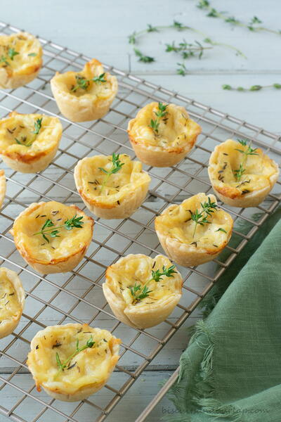 Cheese Tartlets Cheese Tartlets