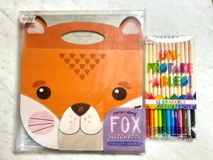Ooly Sketchbook and Colored Pencils Pack Giveaway