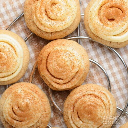 Cinnamon Roll Cookies Cinnamon Roll Cookies