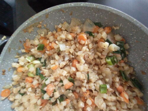 Fried Riced Cauliflower Eggfree Fried Riced Cauliflower – Eggfree