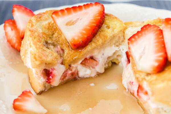 Strawberry Stuffed French Toast Strawberry Stuffed French Toast