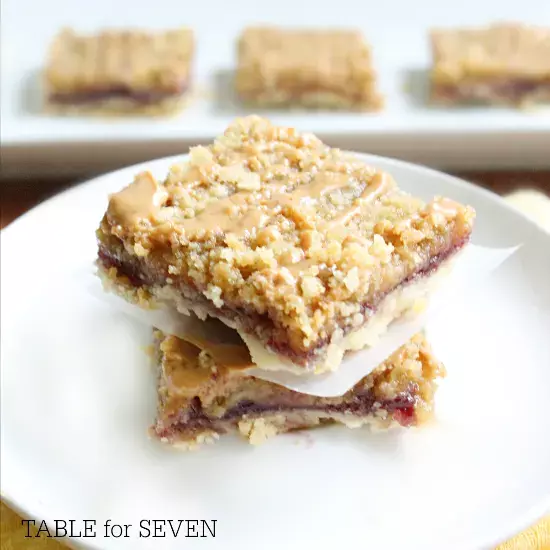 Peanut Butter And Jelly Bars Peanut Butter And Jelly Bars