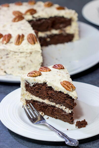 Chocolate Pecan Cake Chocolate Pecan Cake