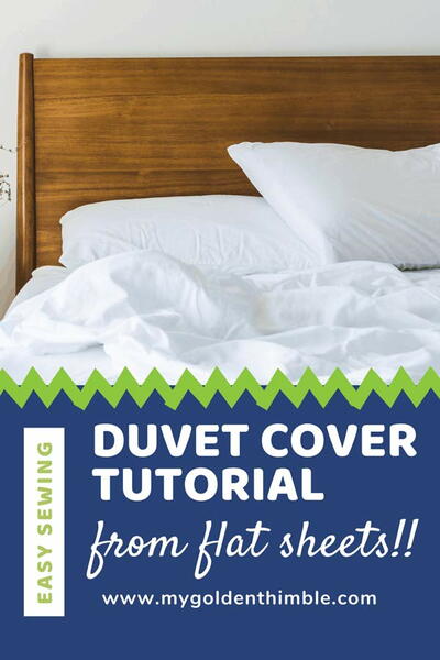 How To Sew A Duvet Cover How To Sew A Duvet Cover