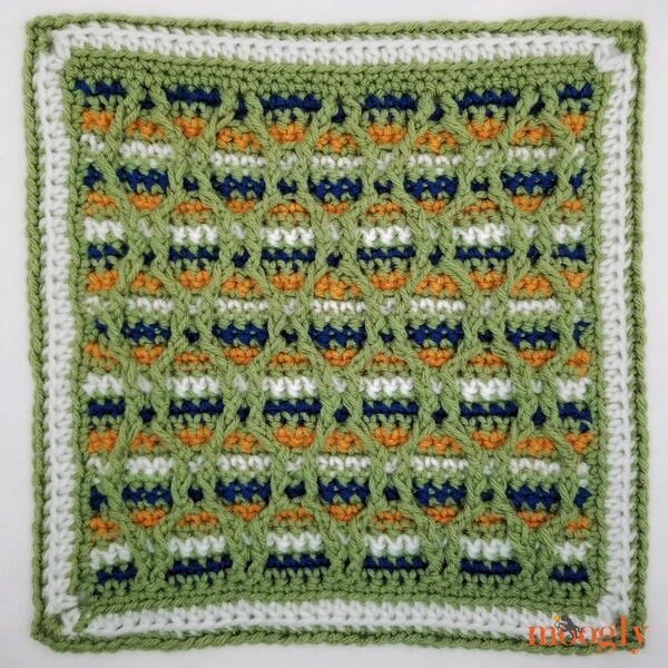 Striped Hourglass Square Striped Hourglass Square