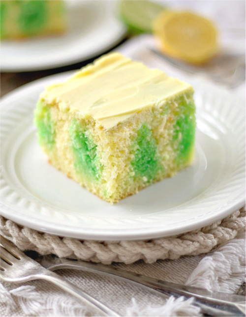 Lemon Lime Poke Cake Lemon Lime Poke Cake