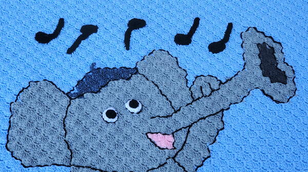 Embroider On Your Afghan Embroider On Your Afghan