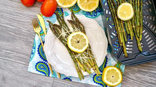 Easy Air Fryer Asparagus Recipe Easy Air Fryer Asparagus Recipe