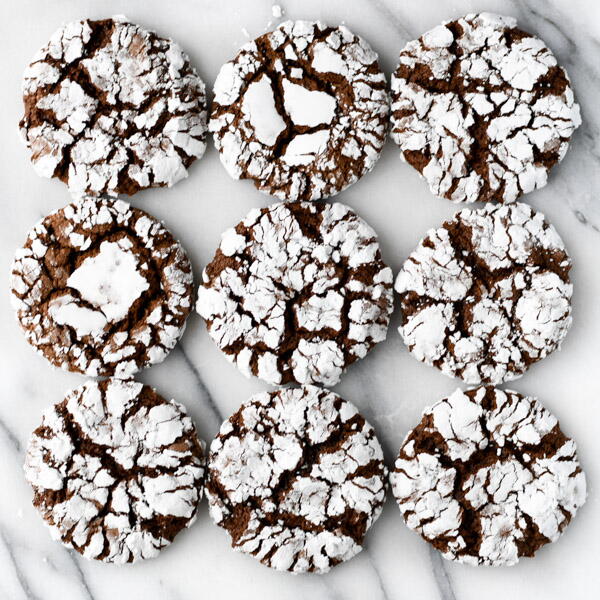 Chocolate Crinkle Cookies Chocolate Crinkle Cookies