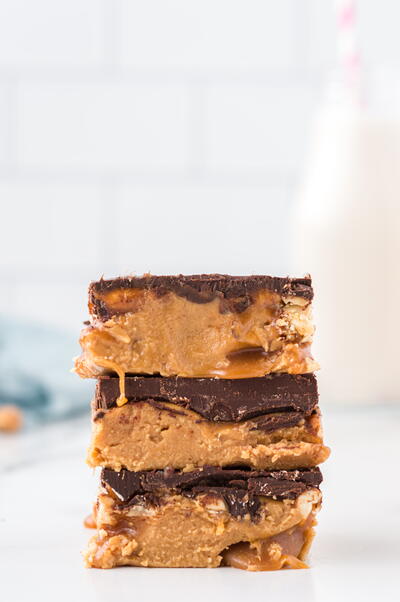No Bake Snickers Peanut Butter Bars No Bake Snickers Peanut Butter Bars