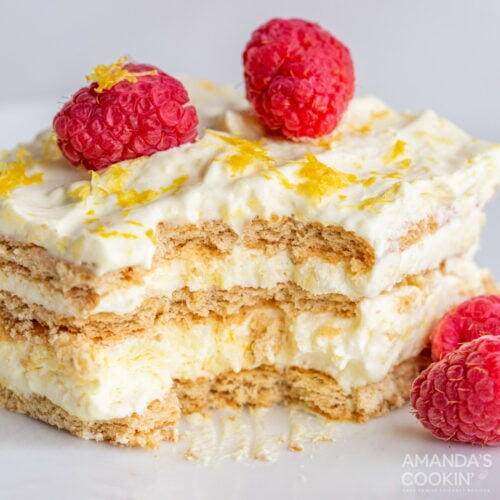 Lemon Icebox Cake Lemon Icebox Cake