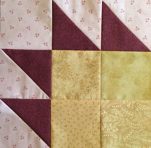 Bear Paw Quilt Block Bear Paw Quilt Block