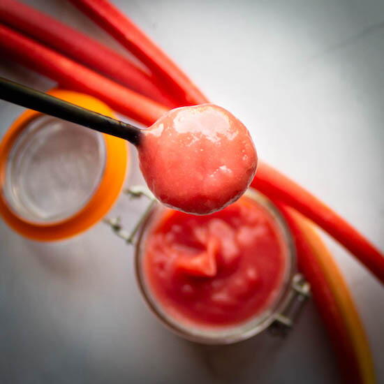 Super Easy Rhubarb Sauce Super Easy Rhubarb Sauce